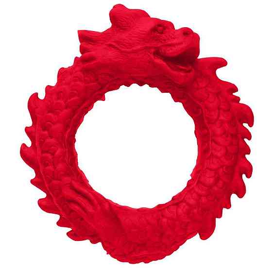 Ерекційне кільце – дракон Creature Cocks Rise of the Dragon Silicone Penis Ring – Red, діаметр 4 см Sex Aura Київ