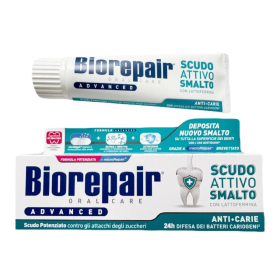 Зубна паста Ідеальний захист PRO Scudo Attivo Biorepair 75 мл Київ