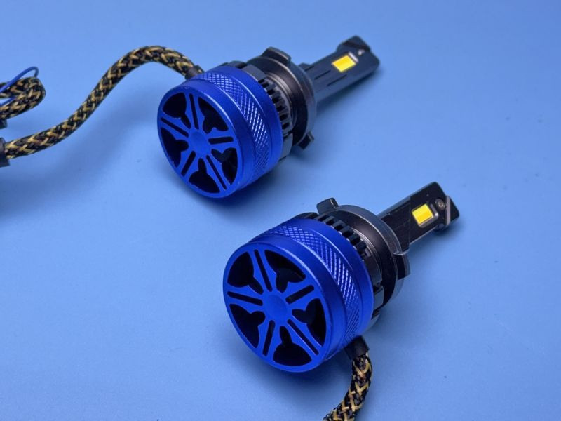 LED лампи HB4 (9006) K68 (120W) з пультом — 3 кольори (3000K/4300K/6000K) + Стробоскоп Харків - фото 1