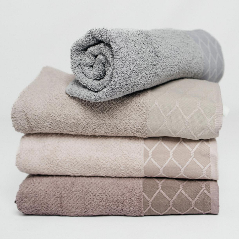 Набір Махрових рушників, Махра,Рожевий,50/90 та 70/140 Київ - фото 5