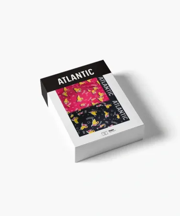 Мужские трусы шорты Набор 2 шт. Atlantic 2MHH-007 M Киев