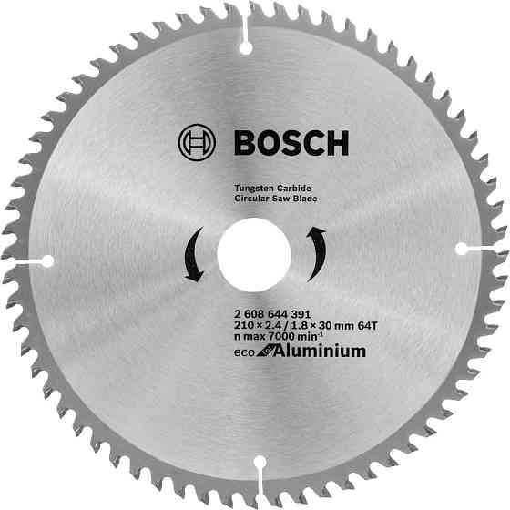 Диск пиляльний Bosch Eco AL 210x30-64T (2608644391) Коломия