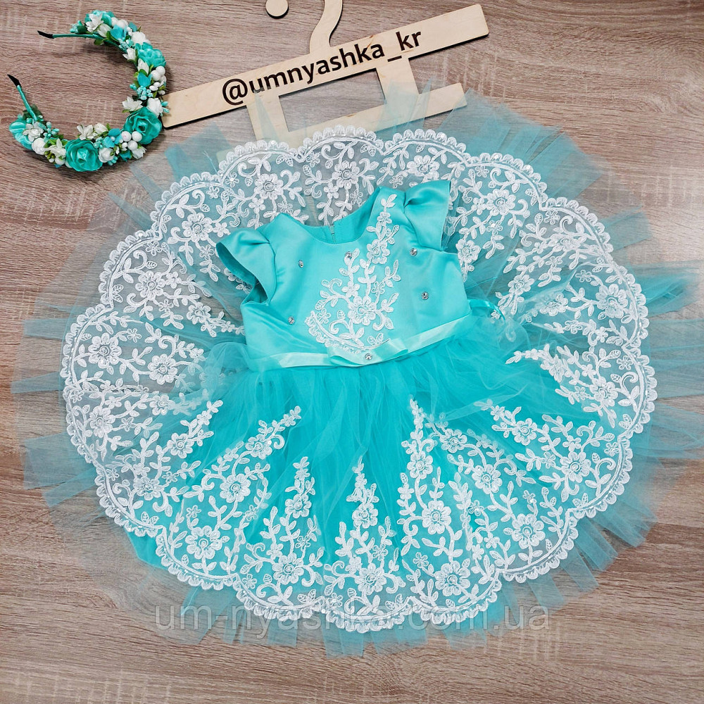 Рожеве сукня на рочок Дуже красиві сукні на рік "Мереживо" Кривий Ріг - фото 2