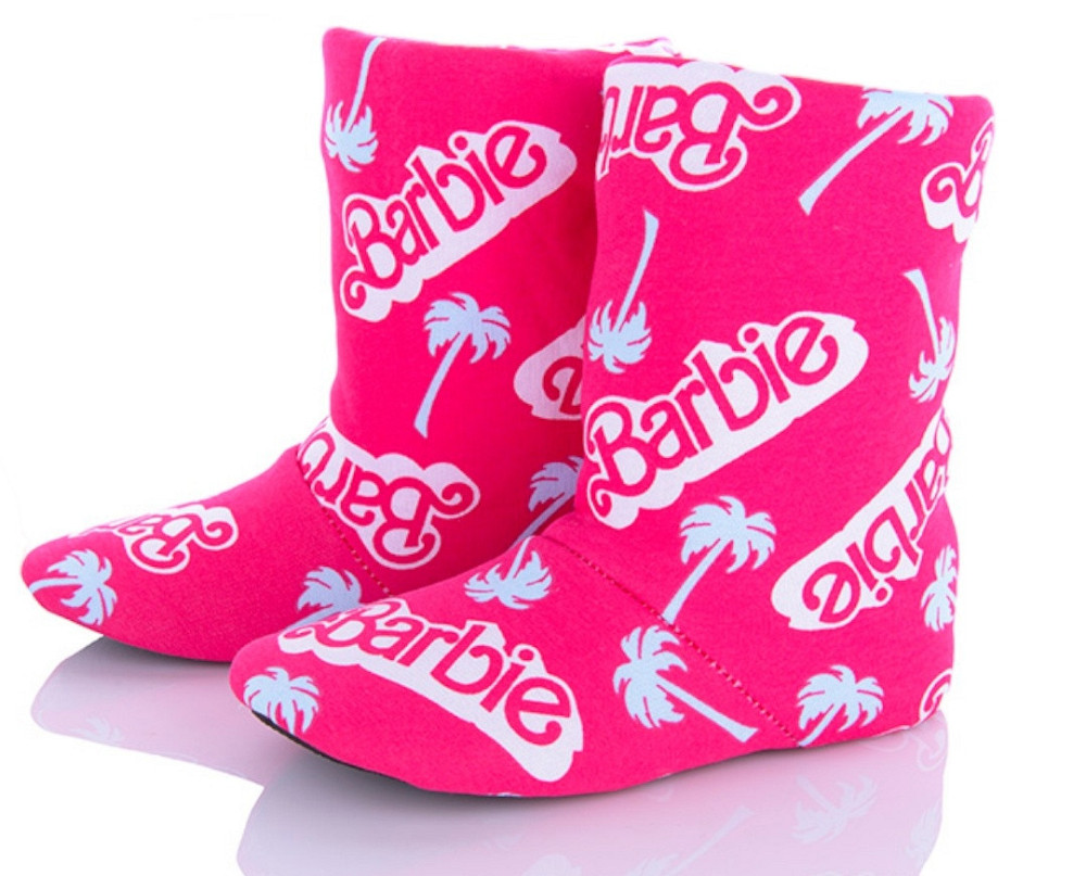 Женские домашние тапочки сапожки розовые теплые угги Одесса - изображение 1