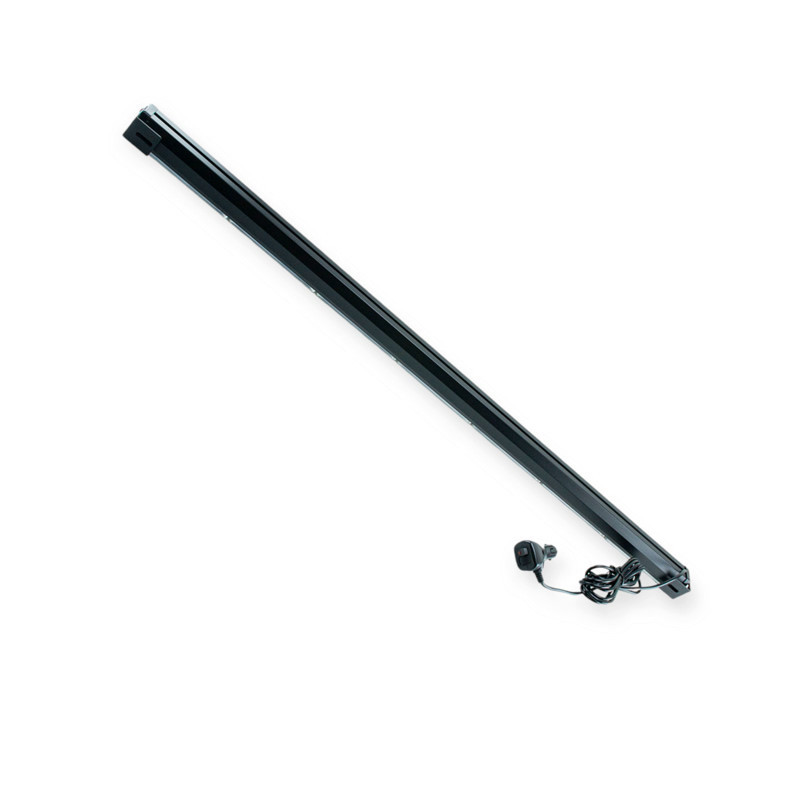 Фара LED прямоугольная1030х40х45 (Д В Ш) 7 секции синий, стробоскоп, штекер в прикуриватель дополнительная Мукачево - изображение 1