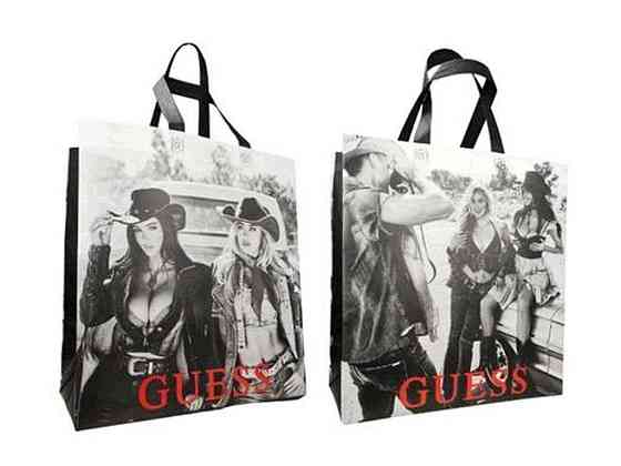 Еко сумка СТМ GUESS лам 360*340(2*80)(1*30) 500мм ТМ RendPak Киев