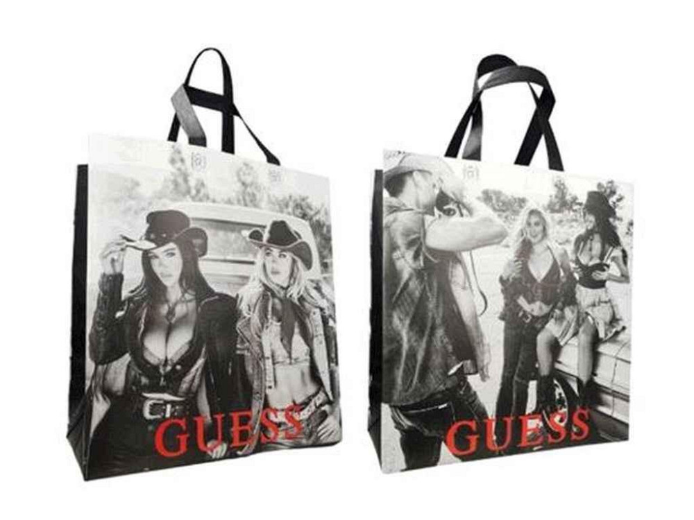Еко сумка СТМ GUESS лам 360*340(2*80)(1*30) 500мм ТМ RendPak Киев - изображение 1