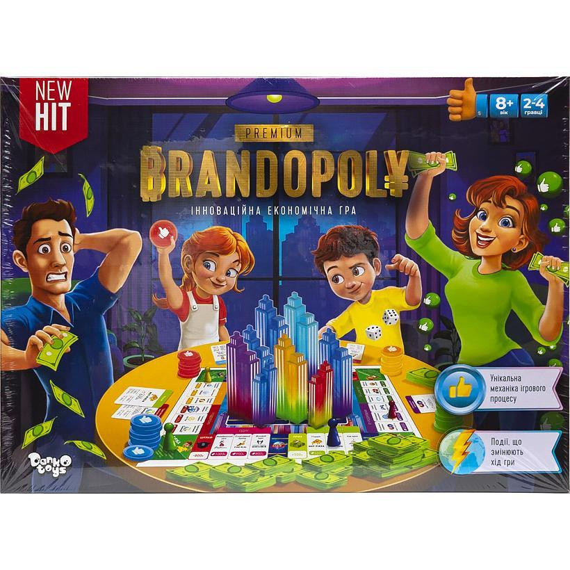 Настільна розважальна гра "Брендополія Premium" укр (5), шт Київ - фото 1