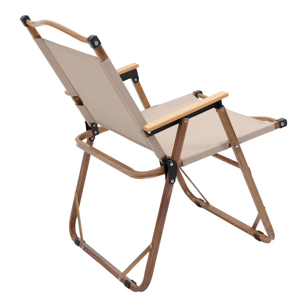 Крісло розкладне туристичне 52×53×77 см крісло Бежеве HP-SY-1B Коломия - фото 6