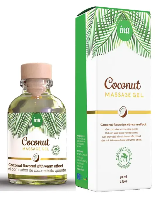 Масажний гель для інтимних зон Intt Coconut Vegan (30 мл) Львов - изображение 1