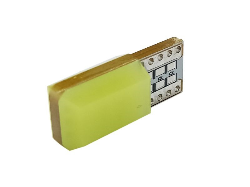 Светодиодная лампа AllLight T10 COB W2,1x9,5d 12V, печатная плата, WHITE Харьков - изображение 1