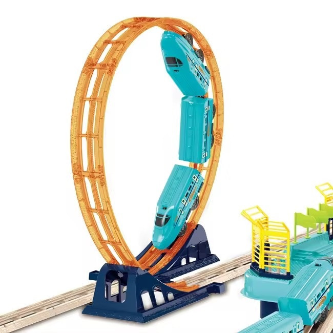 Залізниця зі швидкісним поїздом на батарейках CJ-4000544 Кам'янець-Подільський - фото 2