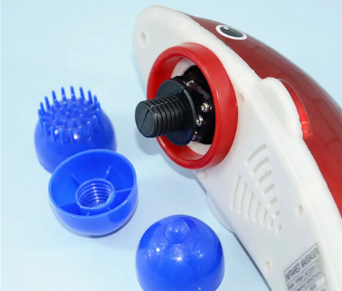 Інфрачервоний ручний масажер "Дельфін" 28W, для всього тіла, червоний/синій, живлення від мережі 220V Одеса - фото 8