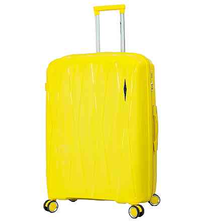 Чемодан полипропиленовый MADISSON 51103 большой 77 см желтый Киев