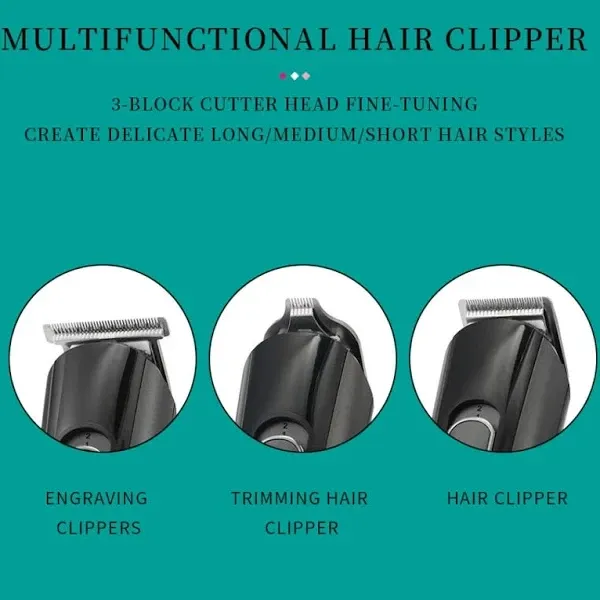 Машинка для стрижки VGR V-175 5в15 насадок, триммер для бороди та вусів, час роботи 120 хвилин, 5 вт потужність Одеса - фото 5