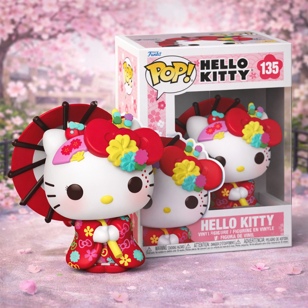Ігрова фігурка Funko POP! серії Hello Kitty - Хелоу Кітті у кімоно Днепр - изображение 3