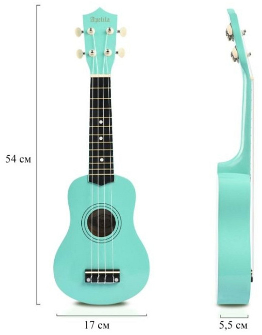 Укулеле сопрано(гавайская гитара) APELILA (21 дюйм - 54 Харьков - изображение 5