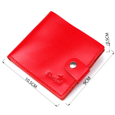 Гаманець Shvigel Шкіряний Червоний (16215) Вінниця - фото 3