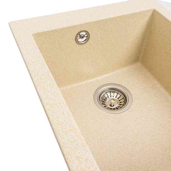 Гранітна мийка для кухні VALESO SOKIL 4150 матова Пісок Коломыя