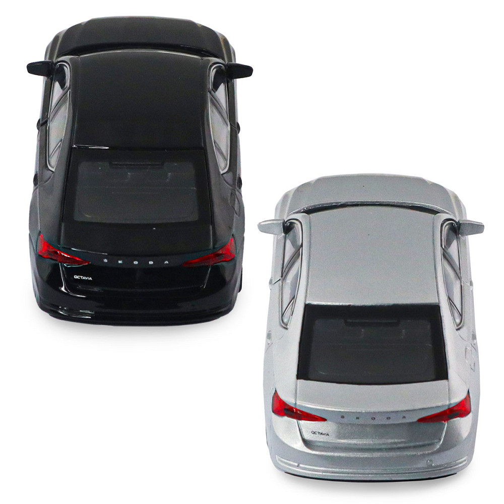 Автомодель - Skoda Octavia (чорний, сріблястий) Дніпро - фото 10