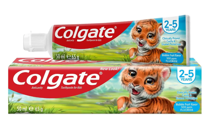 Зубна паста Colgate дитяча від 2 до 5 років BubbleFruit 75 мл Львів - фото 1