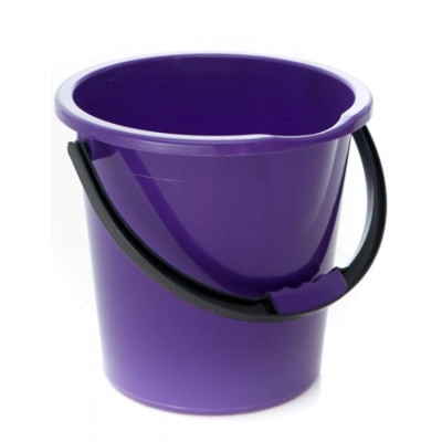 Відро господарське Горизонт Комфорт Фіолетове 10 л (гор-02040/фіолетовий) Вінниця - фото 1
