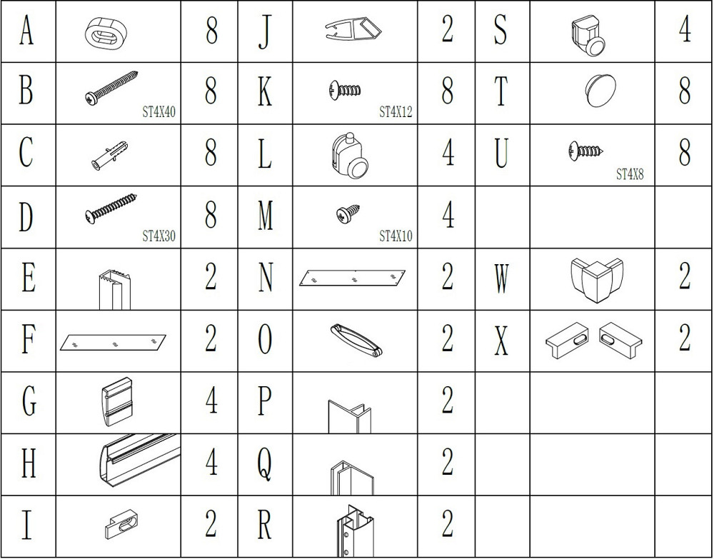Душевая квадратная кабина без поддона ODRA N100FS (N100) BRAVO (1уп.) Киев - изображение 6