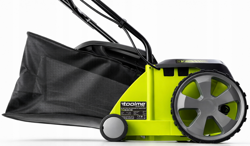 Аератор, скарифікатор електричний 32см 1100Вт Toolme (Польща) Київ - фото 7