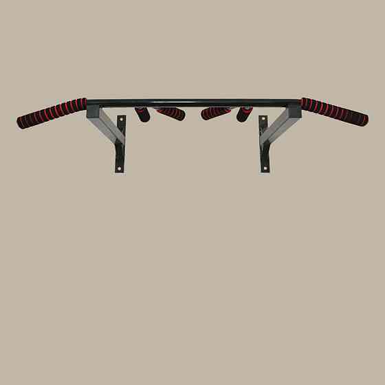 Турник настенный 3 хвата Спортивные стенки и турники для дома Черный Киев