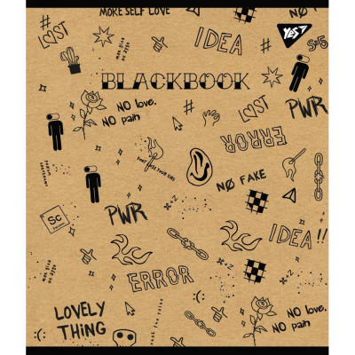 Тетрадь Yes А5 Tattoo Крафт 18 листов клетка (765086) Винница - изображение 1