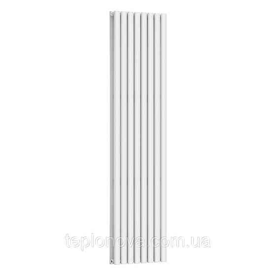 Вертикальный радиатор Ellipse Double 480х1800-8, anticor, белый Черновцы