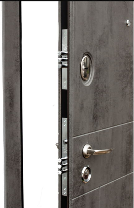 Двері вхідні Наші Двері РУБІЖ Еліс Оксид темний 860х2040 мм Київ - фото 2