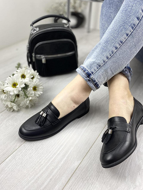 Kadar Туфлі жіночі KADAR 00-0868952 чорні (весна-осінь, шкіра натуральна) (2680) 36-40 Коломыя - изображение 3