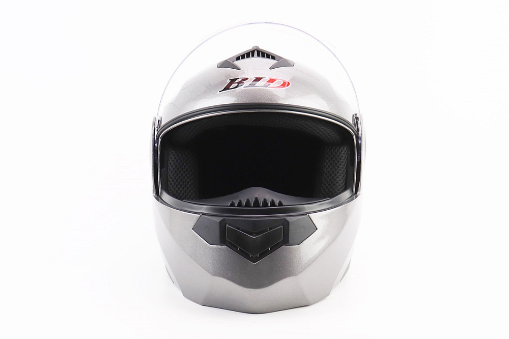 Шолом модуляр, закритий з відкидним підборіддям+відкидні окуляри BLD-159 L (59-60см), СІРИЙ глянець Київ - фото 7