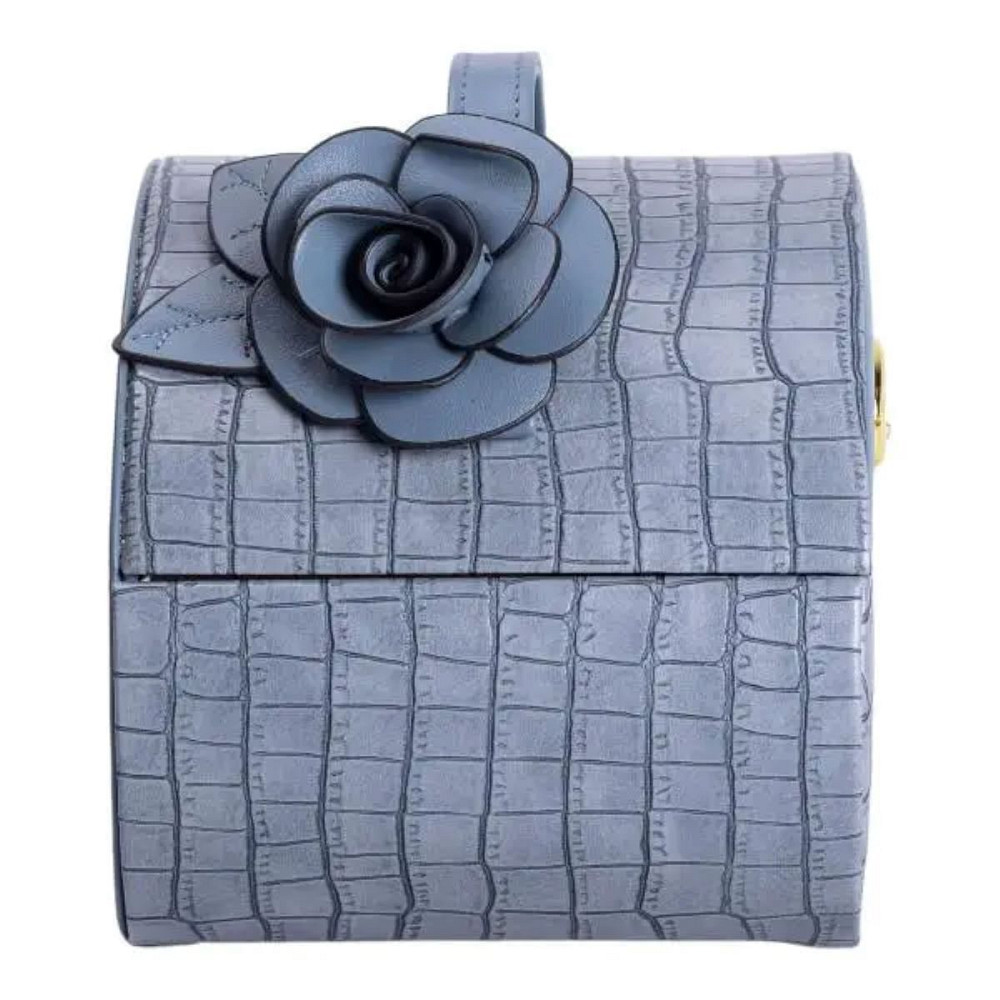 Yiwu Скринька для прикрас з еко шкіри 3 яруси із замком органайзер для ювелірних виробів HP-5-2 Коломыя - изображение 4