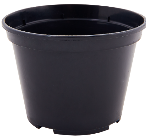 Вазон для розсади 9*6,5см круглий чорний Алеана Житомир