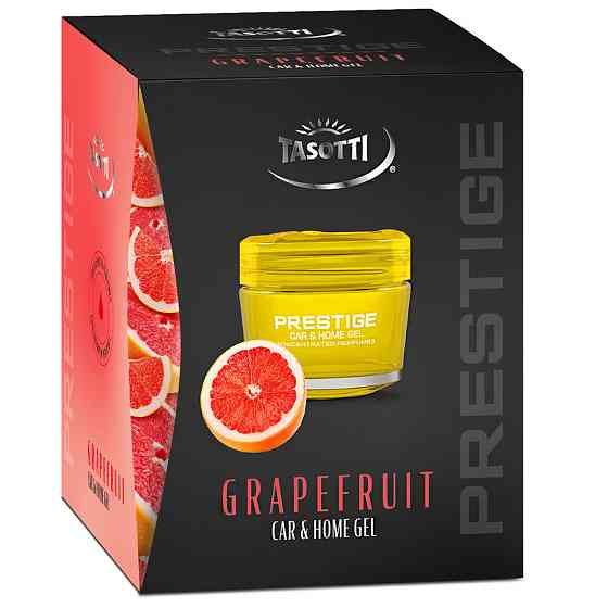 Ароматизатор для авто гелевий "Gel Prestige" Grapefruit (Грейпфрут) 50мл Tasotti Київ