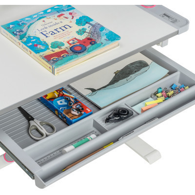 Парта зі стільцем FunDesk Littonia Pink Вінниця - фото 12