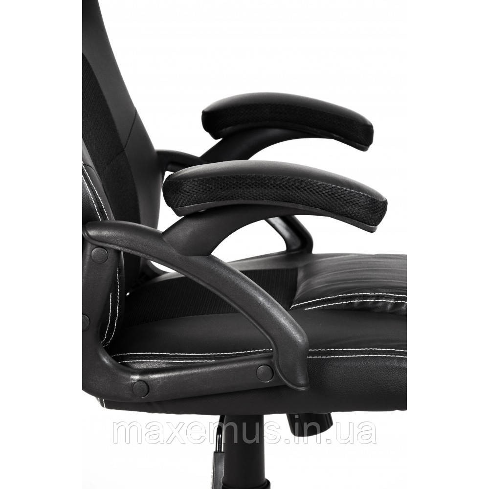 Геймерское игровое кресло bonro BN-2022S кресло геймерское для подростка компьютерное для дома черное Мостиська - фото 6