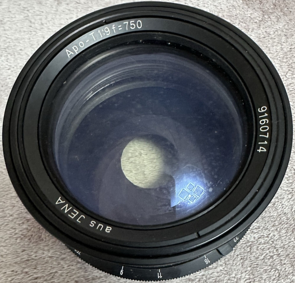 Обʼєктив Carl Zeiss Jena Apo-Germinar 750 мм f/9 Київ - фото 7