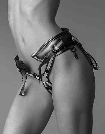 Трусики для страпону Strap-On-Me Leatherette Harness DESIROUS Sex Aura Київ