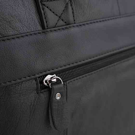 Сумка мужская для ноутбука и документов Черная (Vintage) Киев