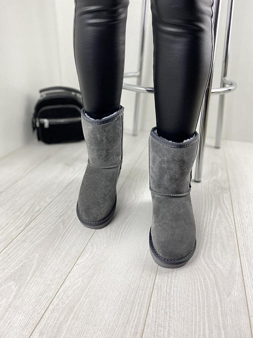 ITTS Угги жіночі ITTS сірі натуральна замша 36р. (5825) Коломыя - изображение 5