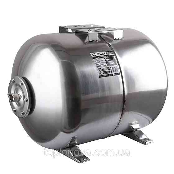 Гидроаккумулятор 100л OPTIMA 10bar гор. нержавейка Черновцы