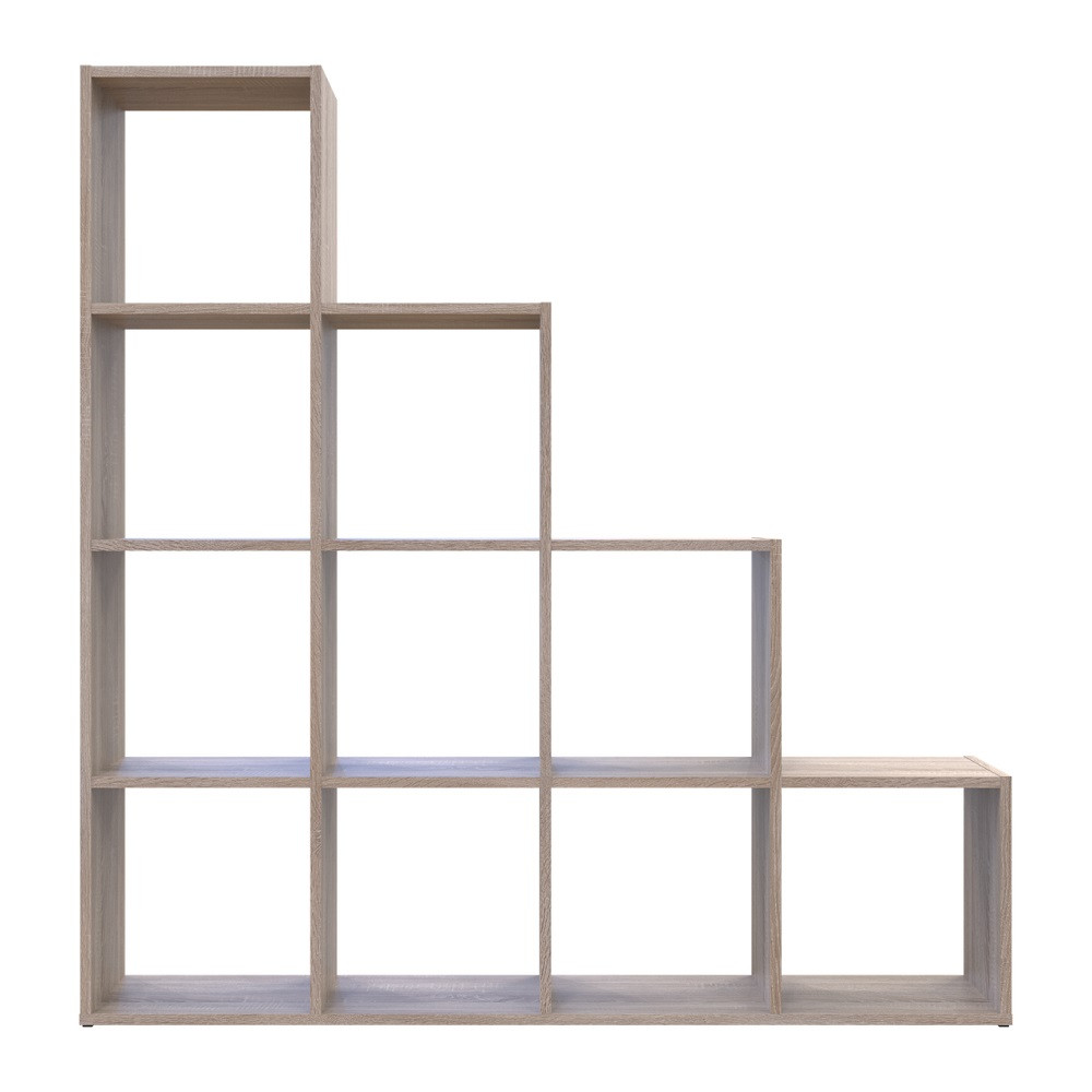 Стелаж Doros Степ 4х4 Дуб сонома відкритий 136.2х28.8х140.7 DRS-011770 (41516165) Дніпро - фото 4