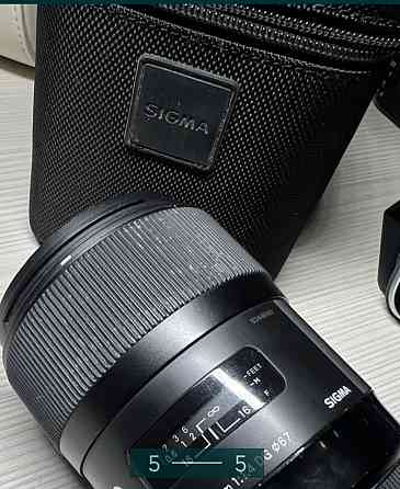Объектив SIGMA ART 35mm. 1.4 Canon. Киев