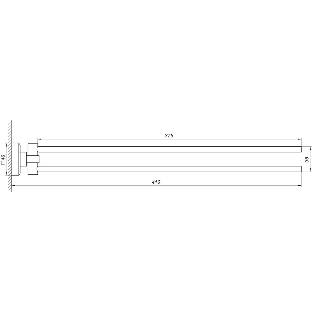 Держатель для полотенец TOPAZ TКВ 9931 (000021347) Киев - изображение 5