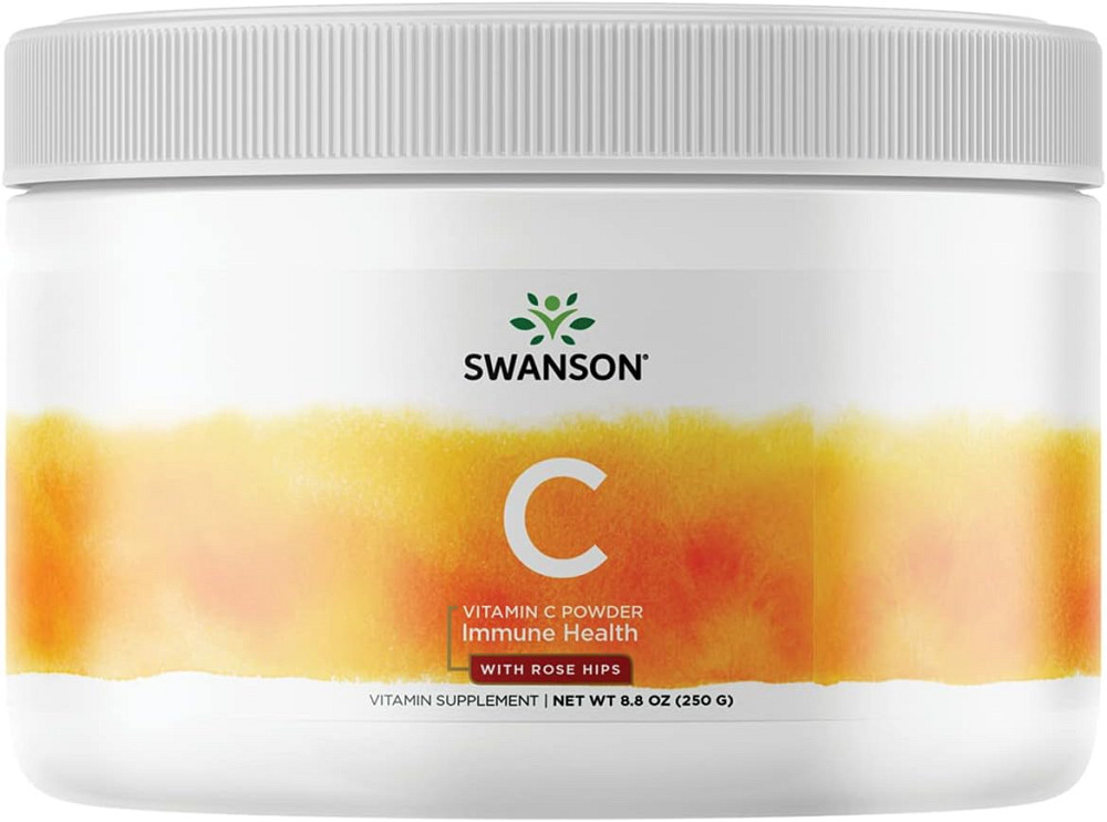 Vitamin C Powder, with Rose Hips 250 g Луцьк - фото 2