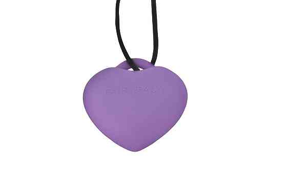 Мінівібратор «Сердечко» FairyGasm PleasureStone violet, 9 режимів, на шнурку Sex Aura Київ