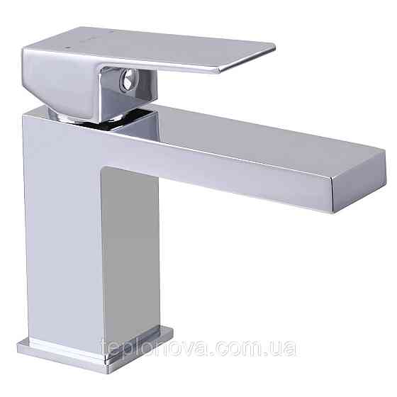 Смеситель для умывальника TOPAZ ODISS TO 18401-H61B Квадро cartridge D35, шланги 45см Черновцы